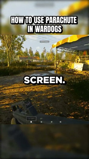 how to actually use a parachute in Wardogs 🪂
