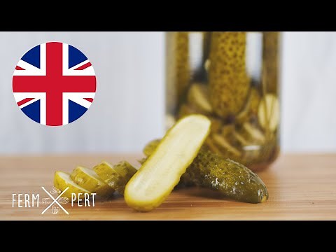 [EN] Vinegar Pickled Gherkins
