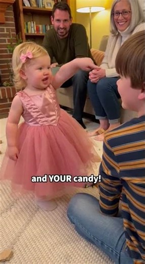 You Didn’t Invite Me!’ – Baby Princess Scolds Her Brother 👑😆”