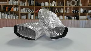 Kitchen Ventilation Flexible Duct Aluminum Rectangular Flexible Duct