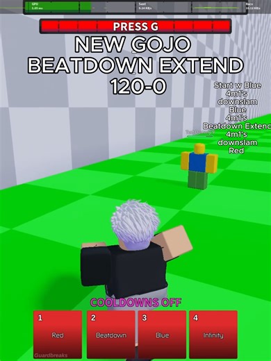 Achieving 120-0 with Gojo in Ranked Matches