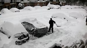 BLIZZARD TIMELAPSE: Curious what this weekend’s blizzard looks like in just 25 seconds? Check out the snow piling up in Virginia. http://7ny.tv/1UmJc0D (Video: Bobby Standridge/YouTube) | ABC7NY