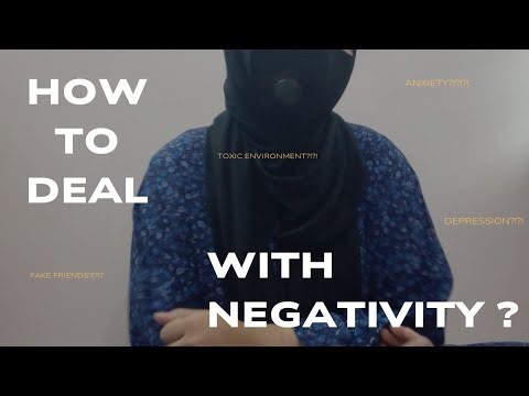 Dealing with NEGATIVITY in Your Life?