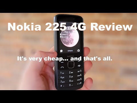 Nokia 225 4G Video Review: It's Very Cheap... And That's All.