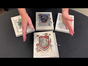 HARRY POTTER - HOGWARTS HOUSE BANNERS - 5gm Silver Coin Notes