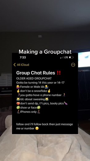 Creating the Perfect Group Chat on iMessage