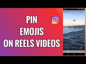 How To Pin Emojis On Instagram Reels Videos