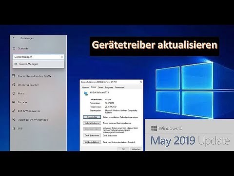 Gerätetreiber entfernen & aktualisieren.