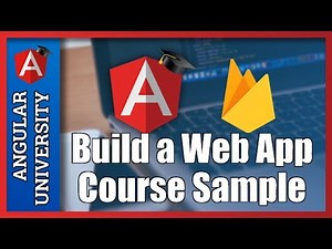 💥 Angular and Firebase 3 - Build a Web Application - 1h Course Sample