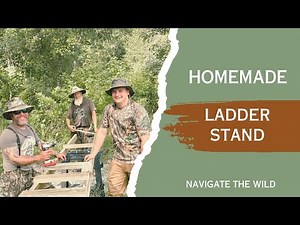 Homemade Ladder Stand