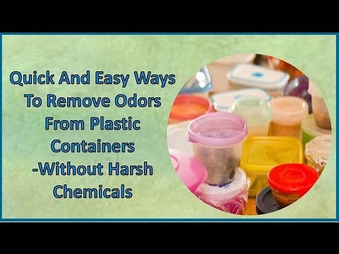 Quick And Easy Ways To Remove Odors From Plastic Containers Without Harsh Chemicals