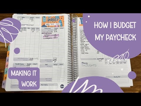 Zero Based Budget With Me | Household Paycheck 1 After Job Loss
