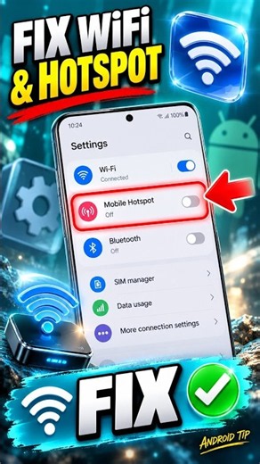 How to Fix WiFi Not Working & Hotspot Not Working on Android (Easy Fix)