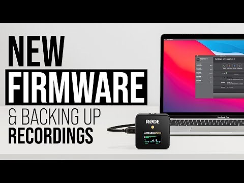 New Wireless GO II Firmware and How to Back Up Recordings