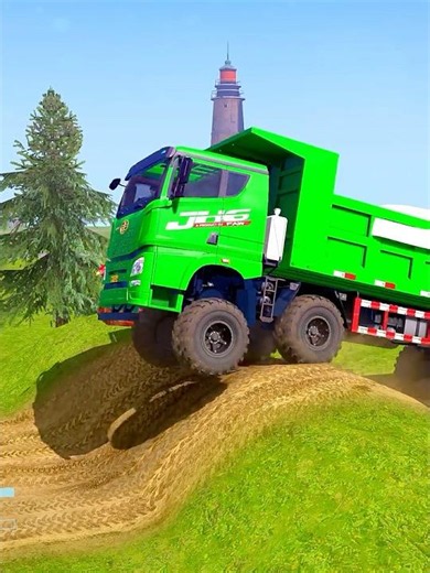 Spintires: MudRunner -SHACMAN DELONG X3000 Towing a Truck on a Snowy Road Ep 637