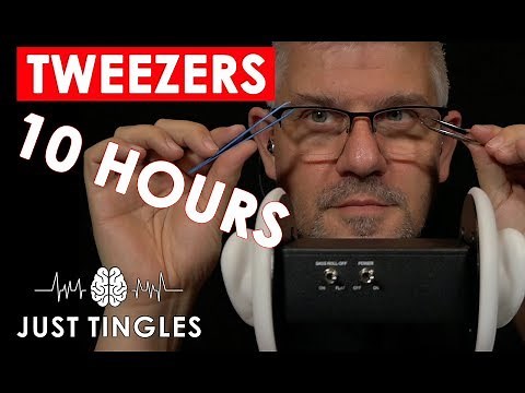ASMR | 10 Hours Soothing Tweezers Sounds For Your Sleep | NO TALKING