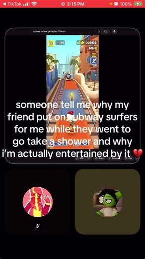 The 10 hour loop 💔 #subwaysurfers #discord #funny #shorts #friends
