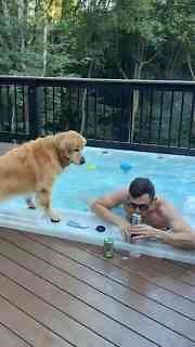 Training My Dog to Bring Me a Drink