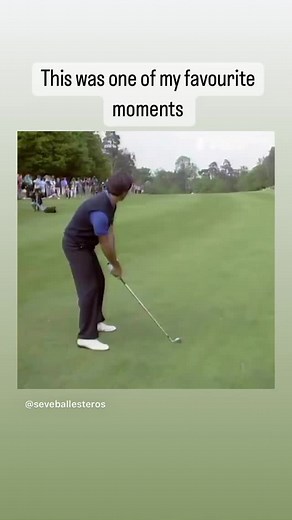 Seve, what a champion. #seve #seveballesteros #golf #rorymcilroy #pga #pgatour #tiktokgolf
