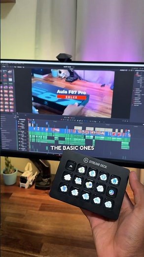 Basic Davinci Resolve Stream Deck Profile #davinciresolve #davinci #streamdeck #editing #videoedit
