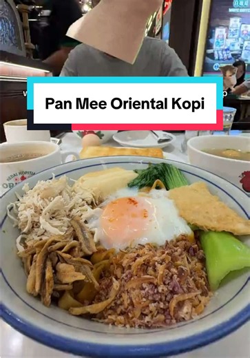 Oriental Kopi Pan Mee Penang: Best Dry Chilli Pan Mee Breakfast