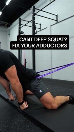 This Will Open Up Your Hips BIG TIME! 🐸 If squatting feels stiff or awkward, chances are your adductors are holding you back. These muscles play a HUGE role in hip mobility and your ability to get into a deep squat. But here’s something most people don’t realize… The adductor magnus (your biggest adductor) is actually responsible for over 50% of your hip extension when you stand up from the bottom of a squat. So if that muscle is tight or locked up… Your squat depth and power will suffer. That’