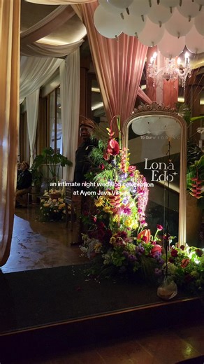 Intimate wedding, beautifully handled by @weddingorganizersoloraya - truly hits different #wedding #weddingdream #weddingvenue