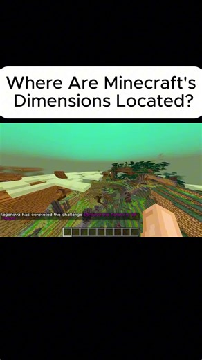 Exploring the Locations of Minecraft's Dimensions