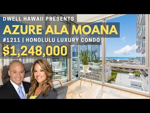 Luxury Honolulu Condo Living for $1,248,000 | Azure Ala Moana #1211