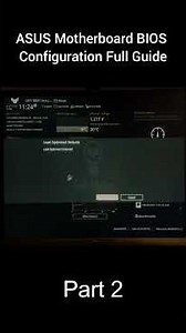 ASUS Motherboard BIOS Configuration Full Guide - BIOS Setup & Update ASUS Motherboard part 2