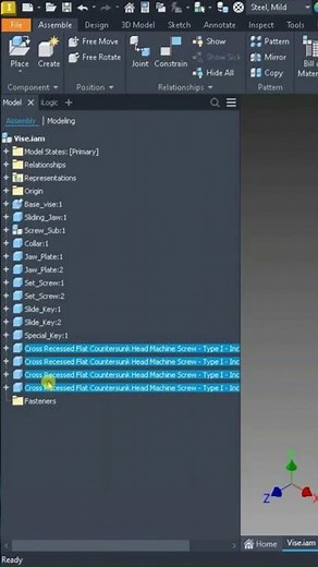 How to Organize the Browser Tree in Inventor