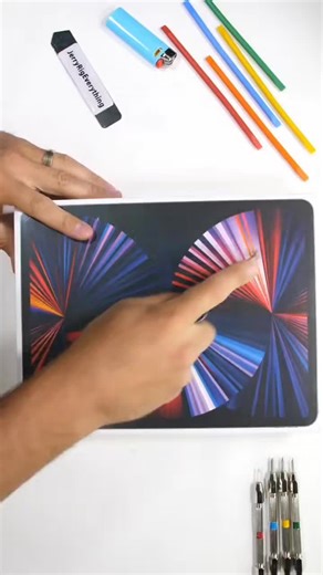 iPad Pro Scratch Fire And Bend Test 🥵🔥. #scratch #fire #bend #test #ipadpro