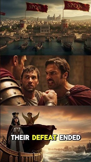 Battle of Actium 31 BC: How Octavian Defeated Cleopatra and Antony#history #ai #facts #romanempire