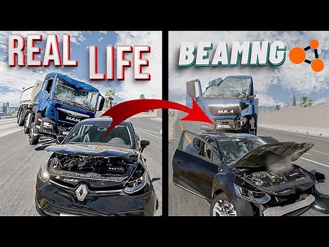 Realistic Car Crashes | Real Life on [BeamNG.Drive] #10