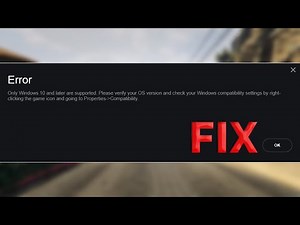 How to FIX Steam ERROR - Only Windows 10 and later are supported. Please verify your OS version
