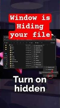 Can't Find Your Files? Turn This On! ⚡️ #shorts