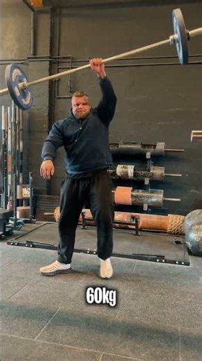 One arm 80kg - the definition of strong #strongman #impressive