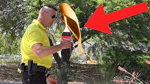 Best security guard pranks (insane soda and Mentos)