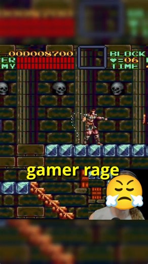 Super Castlevania IV Is A Hard Game 🥲 #castlevania #retrogaming #nintendo