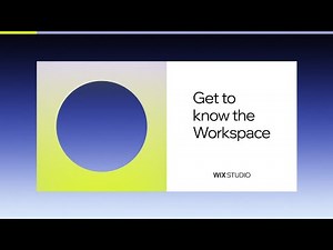 Get to know the Wix Studio Workspace