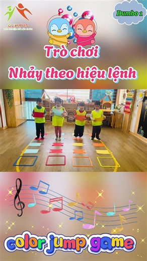Trò Chơi Nhảy Theo Hiệu Lệnh Cho Trẻ Mầm Non
