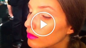 Backstage Beauty at Milly Spring 2012