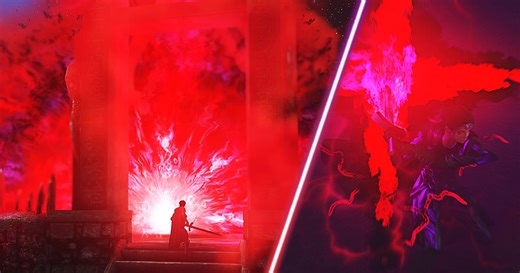 Skyrim mod arms you with a powerful anime sword imbued with visually striking powers