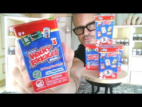 Creepy Retro Official Wacky Packages Minis Worlds Smallest Super Impulsive Blind Box Unboxing Review