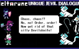 Tasque Manager unique Jevil dialogue - Deltarune Chapter 2
