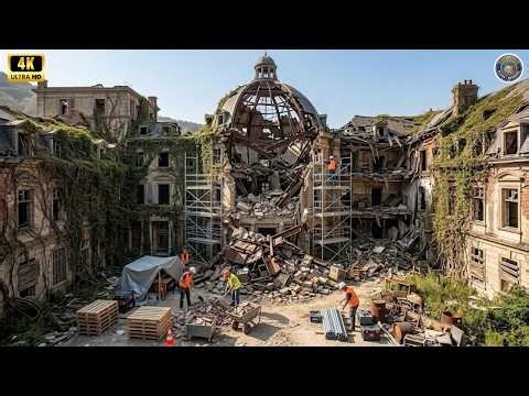 Abandoned Mansion Becomes Epic Luxury Palace! Full Transformation