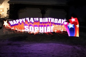 From the Forums: Happy Birthday Light Painting with NeoPixel Painter Tutorial #arduino
