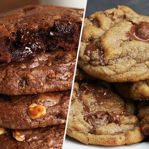 152K views · 153 reactions | 25 Most-Loved Cookie Recipes!! Shop the recipe! https://tasty.co/recipe/double-fudge-irish-cream-cookies | Tasty | Facebook