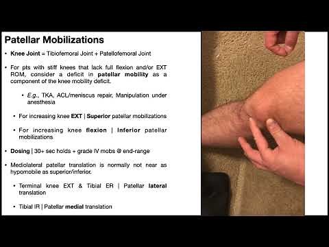 Patellar Mobilizations | Theory, Technique, & Demonstrations