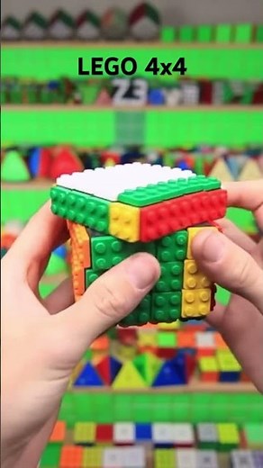 Z3Cubing LEGO 4x4 Mod Review on his collection